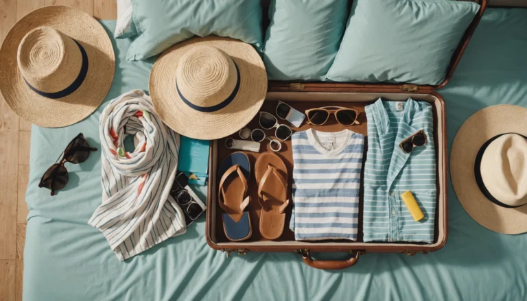 liste valise vacances été 2 semaines