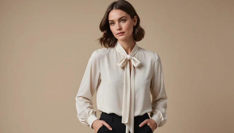 blouse à nouer devant