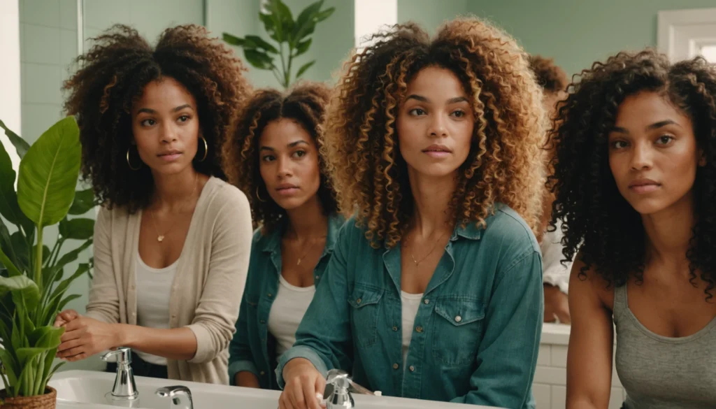 routine cheveux bouclés naturel